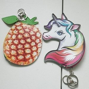 Coin purses keychains
